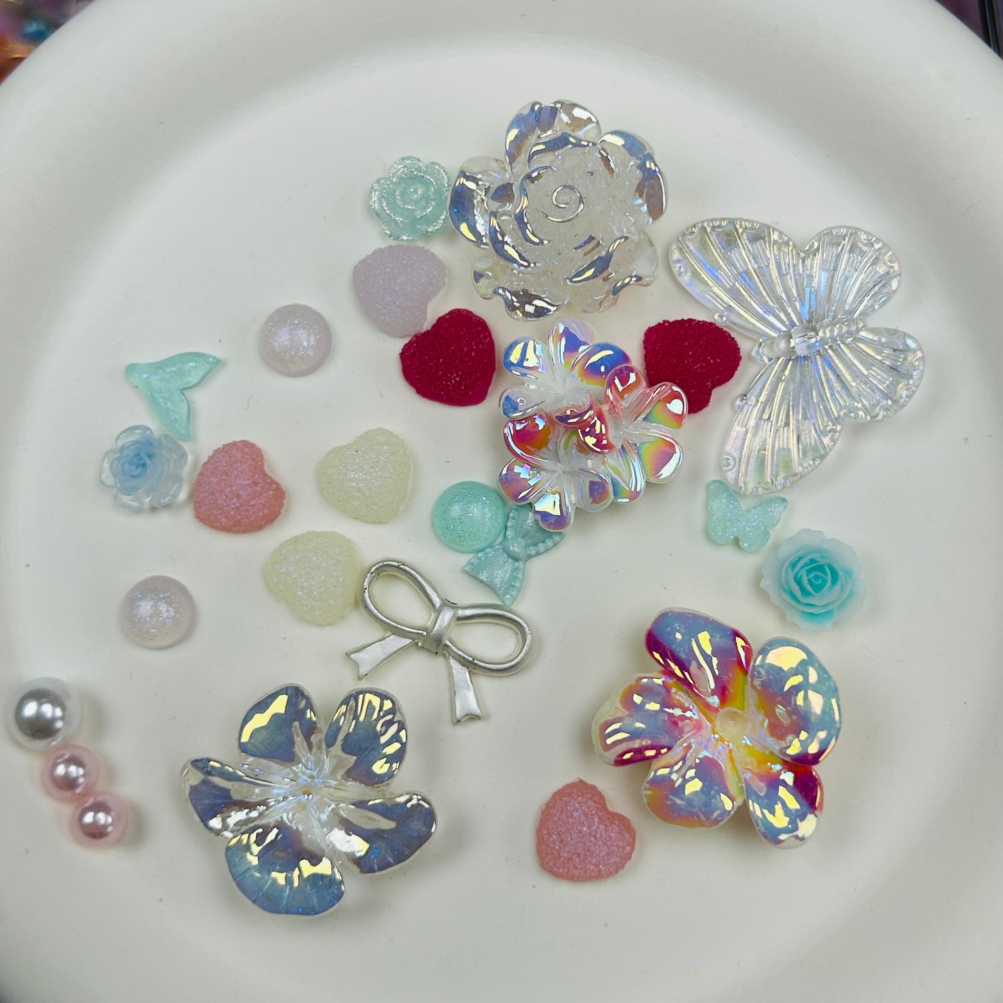 Mixed nail DIY material package